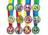 Super Mario Mini Award Medals 12pk