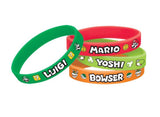 Super Mario Wristbands 6pk