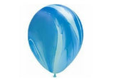 Marble Balloon - Blue