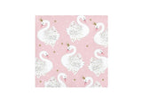 Swan Party Beverage Napkins 16pk