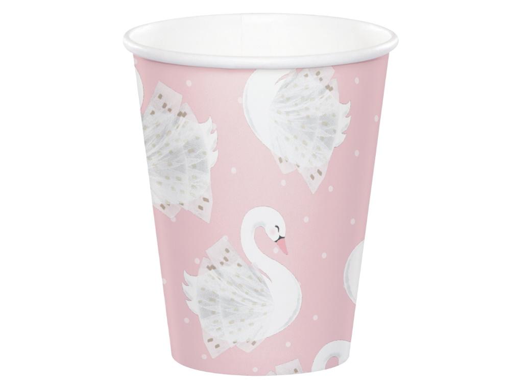 Swan Party Cups 8pk