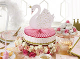 Swan Party Table Centrepiece