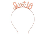 Sweet 16 Rose Gold Headband