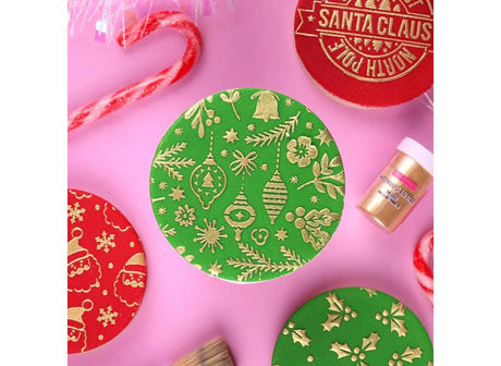 Sweet Sticks Stencil - Christmas Floral