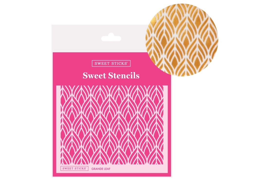 Sweet Sticks Stencil - Grande Leaf