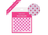 Sweet Sticks Stencil - Hearts Chain