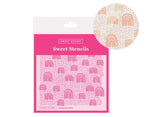 Sweet Sticks Stencil - Rainbow Polka