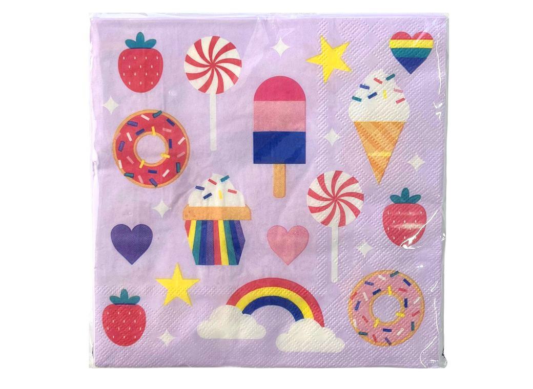 Sweets Lunch Napkins 20pk