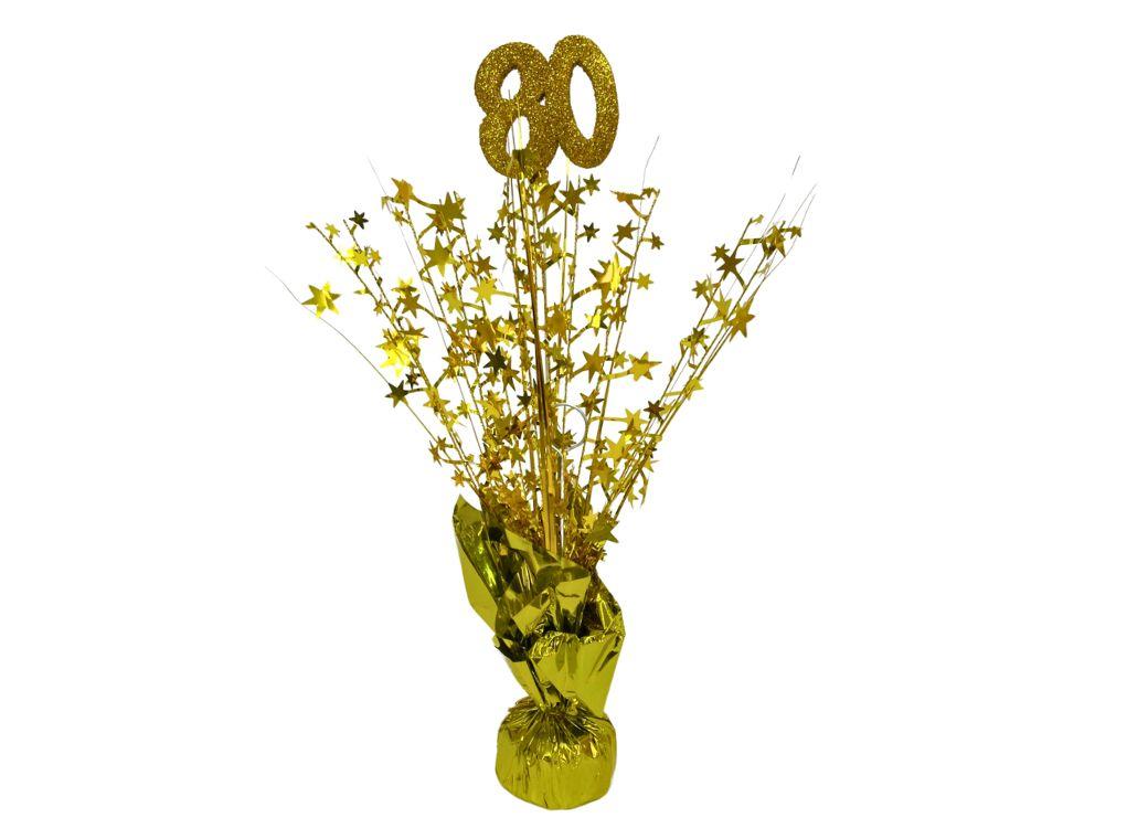 Table Centrepiece Spray Gold - 80