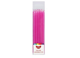 Tall Candles Pearl Pink 12pk