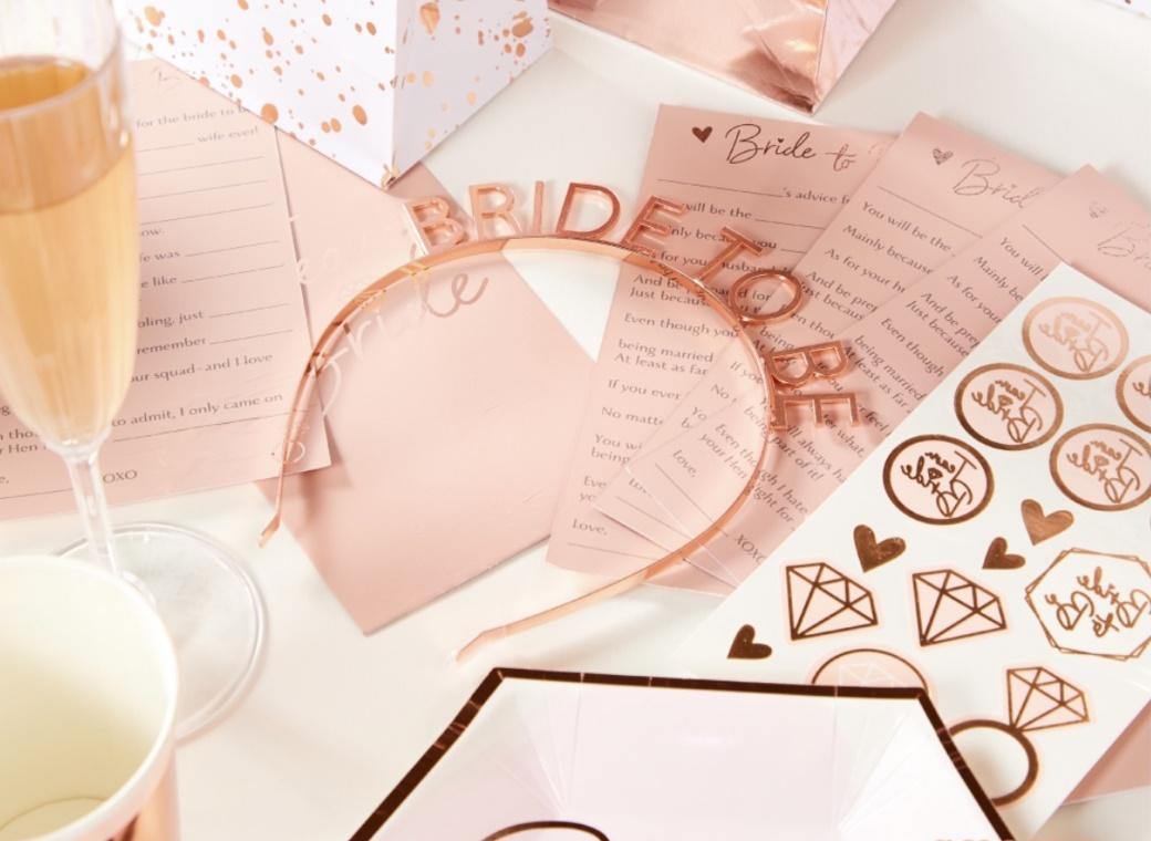 Team Bride Temporary Tattoos