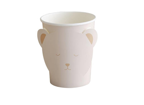 Teddy Bear Cups 8pk