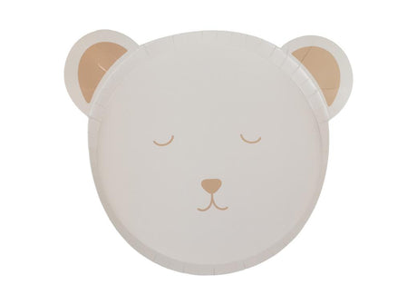 Teddy Bear Plates 8pk