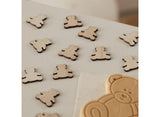 Teddy Bear Wooden Confetti