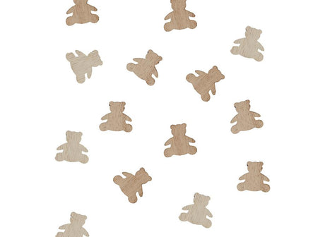 Teddy Bear Wooden Confetti