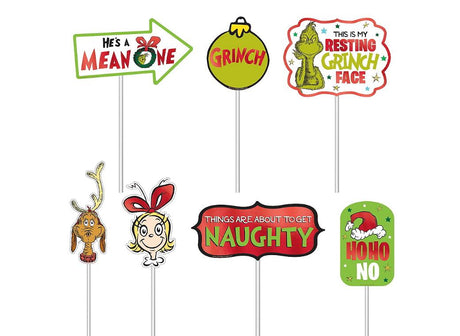 The Grinch Photo Prop Kit