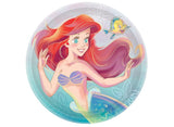 The Little Mermaid Dinner Plates 8pk