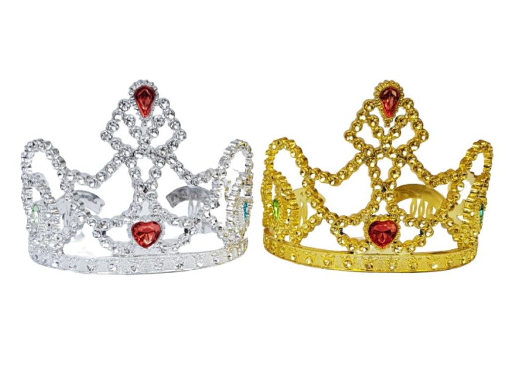 Tiara with Coloured Jewels