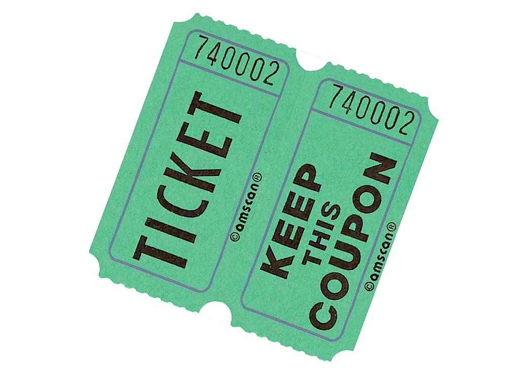 Tickets - Keep this Coupon 25pk