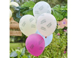 Tiki Tropics Palm Leaf Balloons 5pk