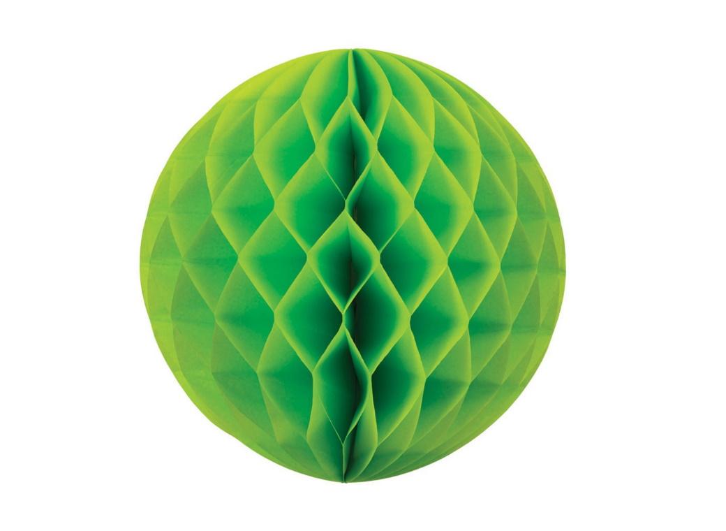 Tissue Honeycomb Ball 25cm - Lime