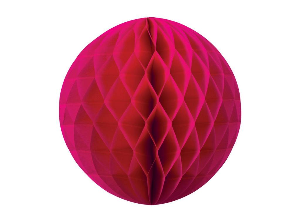 Tissue Honeycomb Ball 25cm - Magenta