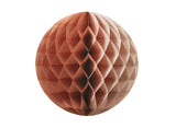 Tissue Honeycomb Ball 25cm - Rose Gold