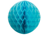 Tissue Honeycomb Ball 35cm - Pastel Blue