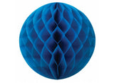 Tissue Honeycomb Ball 35cm - True Blue