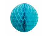 Tissue Honeycomb Ball 25cm - Pastel Blue