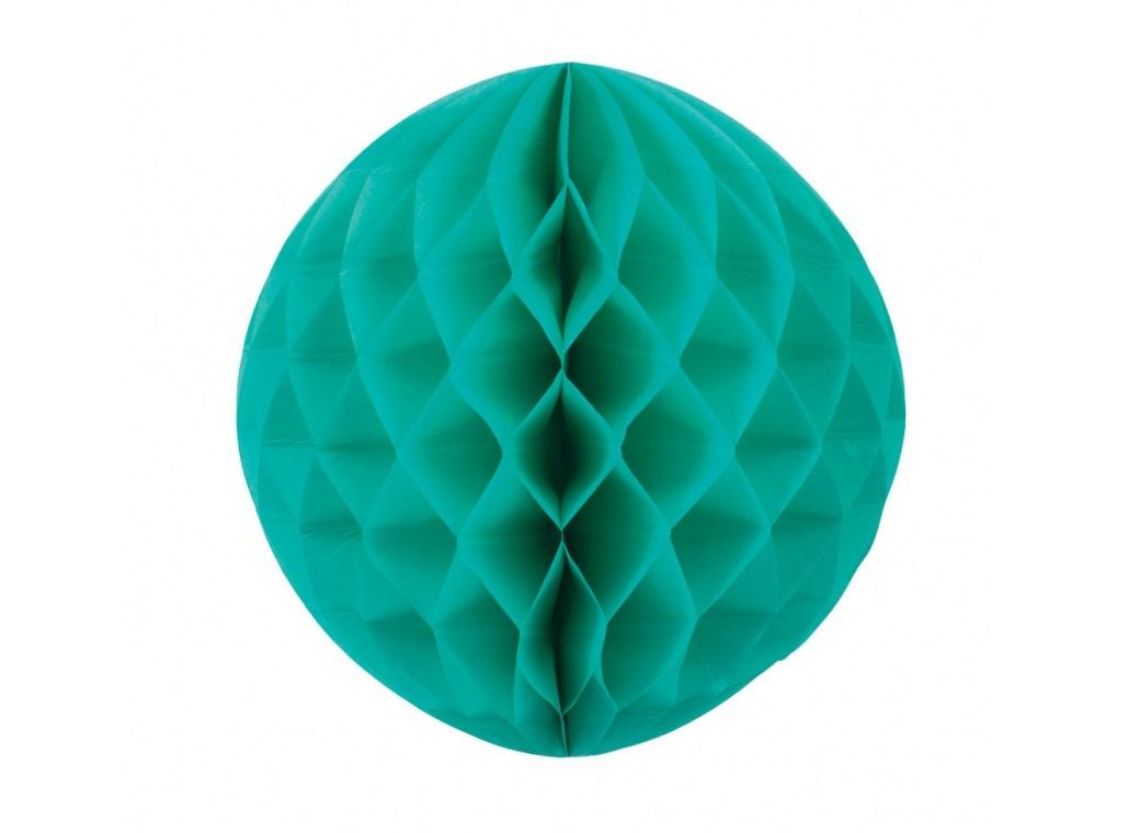 Tissue Honeycomb Ball 25cm - Turquoise