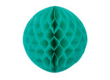 Tissue Honeycomb Ball 25cm - Turquoise