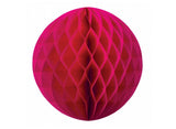 Tissue Honeycomb Ball 35cm - Hot Pink