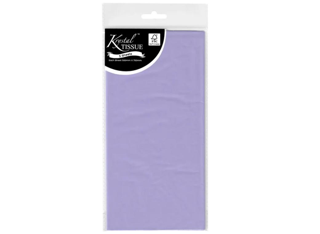 Tissue Paper 5 Sheets - Lilac