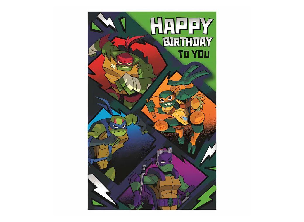 Teenage Mutant Ninja Turtles Birthday Card