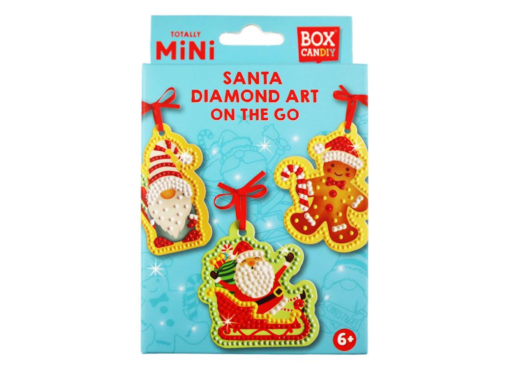 Totally Mini Santa Diamond Art Set