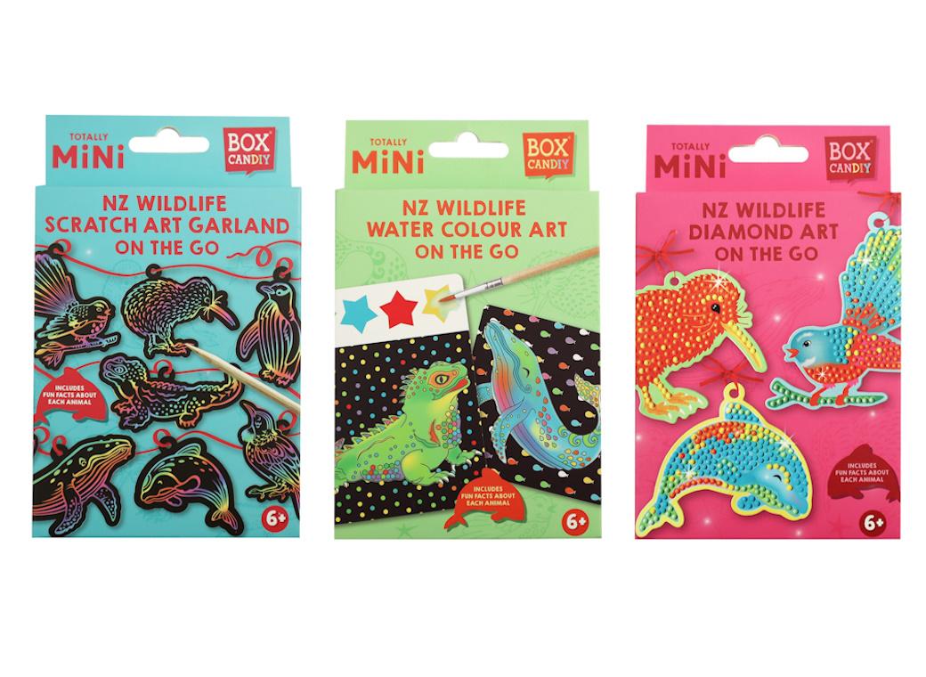 Totally Mini NZ Wildife Art Set