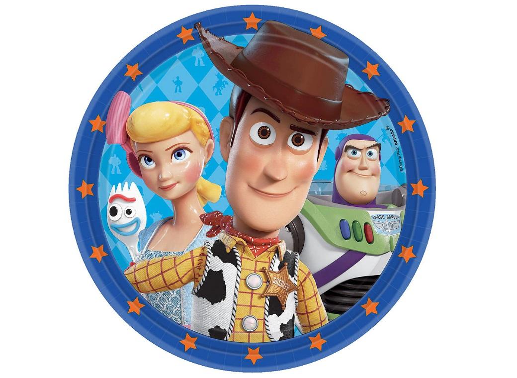 Toy Story 4 Dinner Plates 8pk