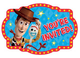 Toy Story 4 Invitations 8pk