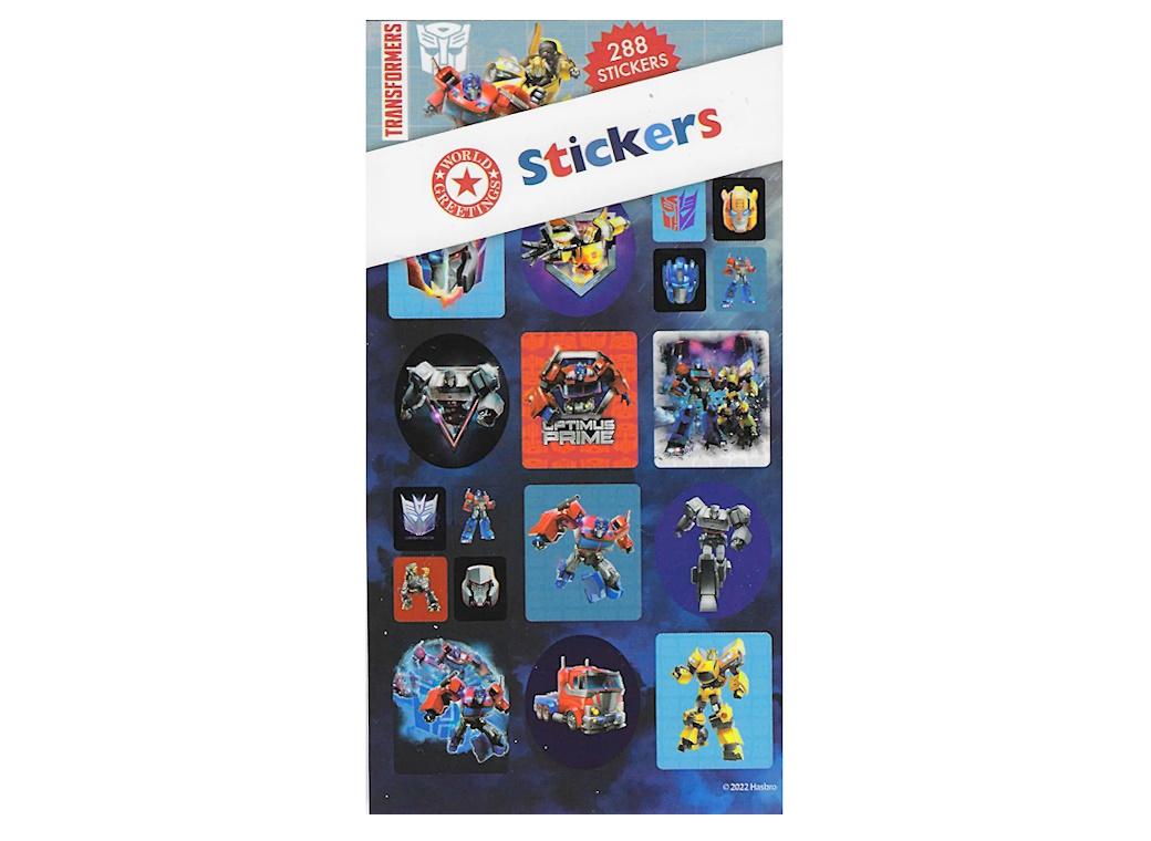 Transformers Sticker Book