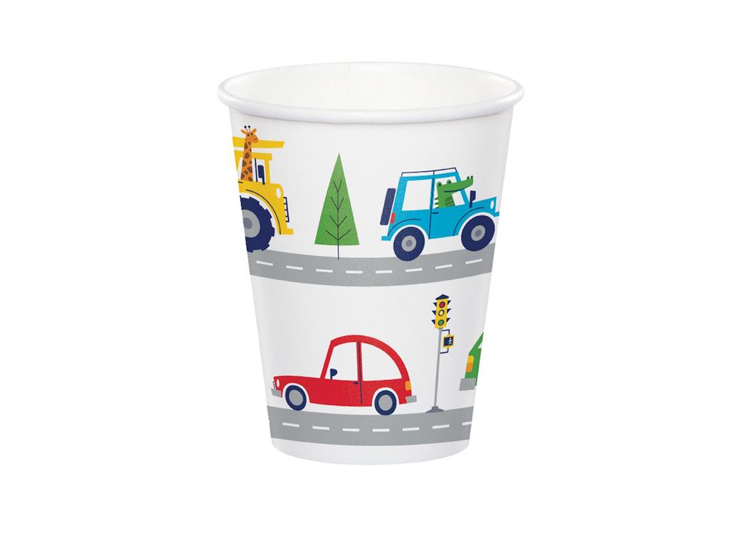 Transportation Time Cups 8pk