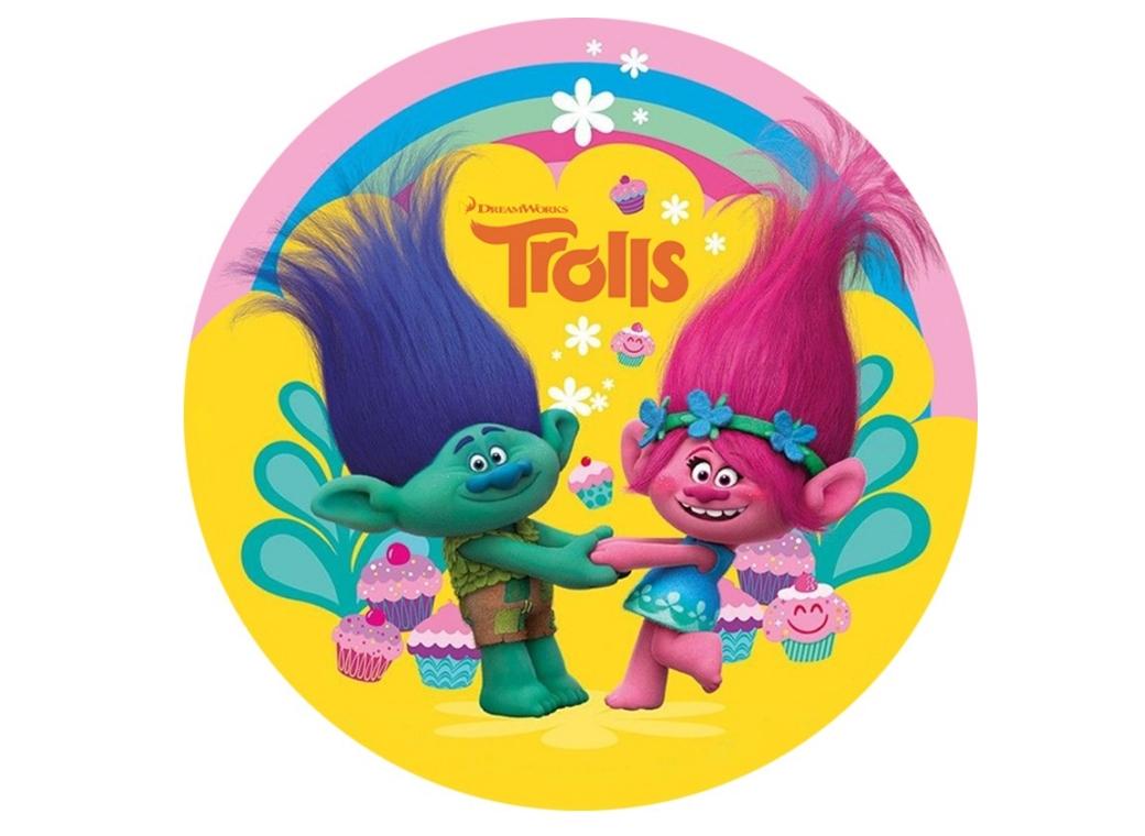 Edible Icing Image - Trolls Round