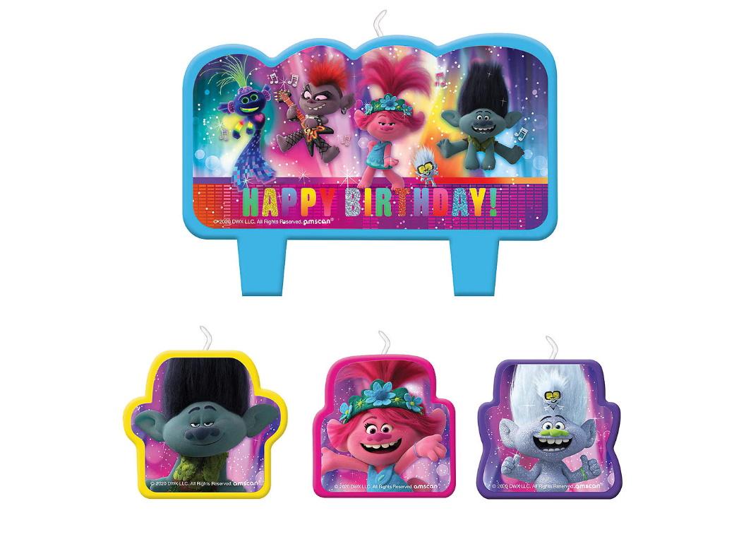 Trolls World Tour Candle Set