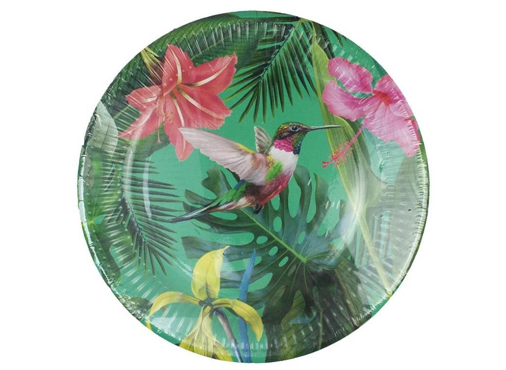 Tropical Fiesta Bright Plates 12pk