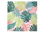 Tropical Fiesta Pastel Palm Leaf Napkins 20pk