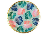 Tropical Gold Plates 8pk