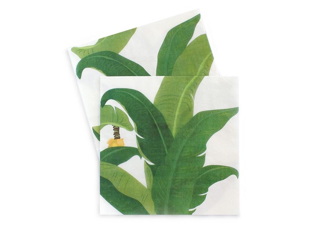 Paper Eskimo Napkins - Troppo Leaf