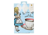 Truly Alice Paper Tablecover