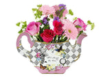 Truly Alice Whimsical Teapot Vase