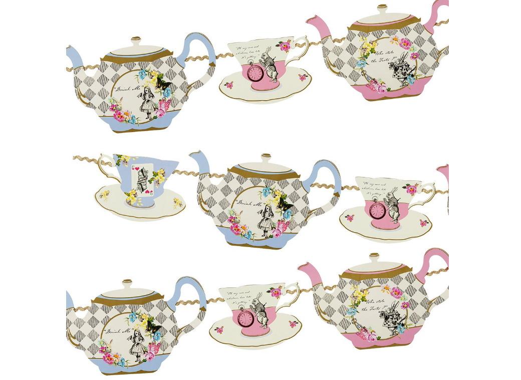 Truly Alice Teapot Bunting